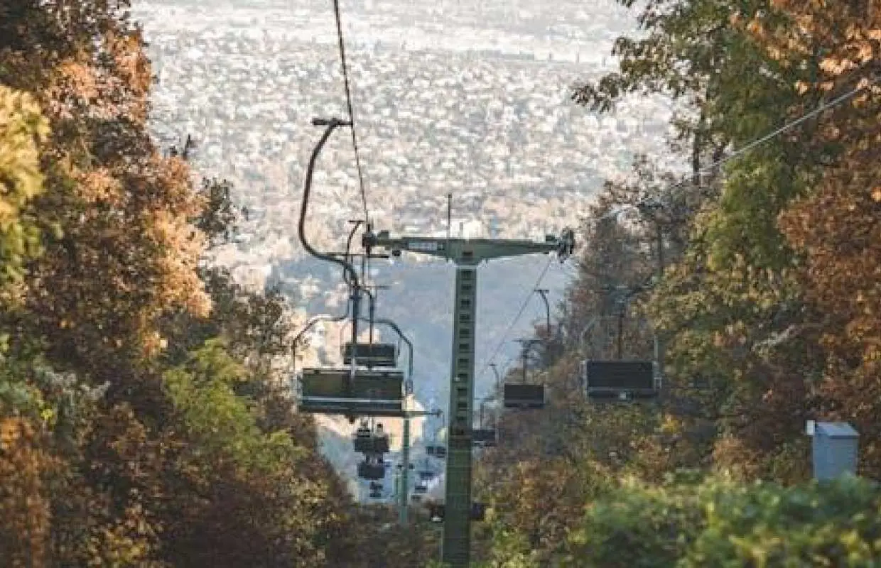 Janos hill tower visit by chairlift in Budapest