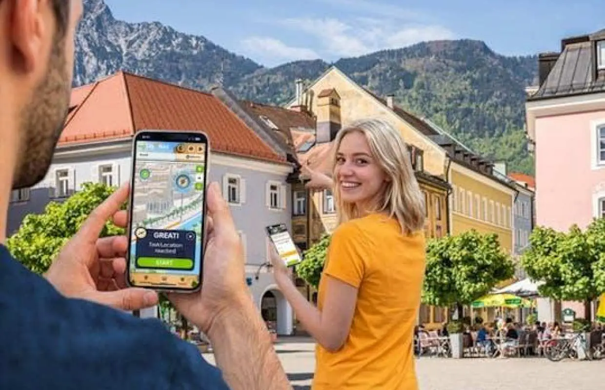 Self-guided digital scavenger hunt in Bad Reichenhall