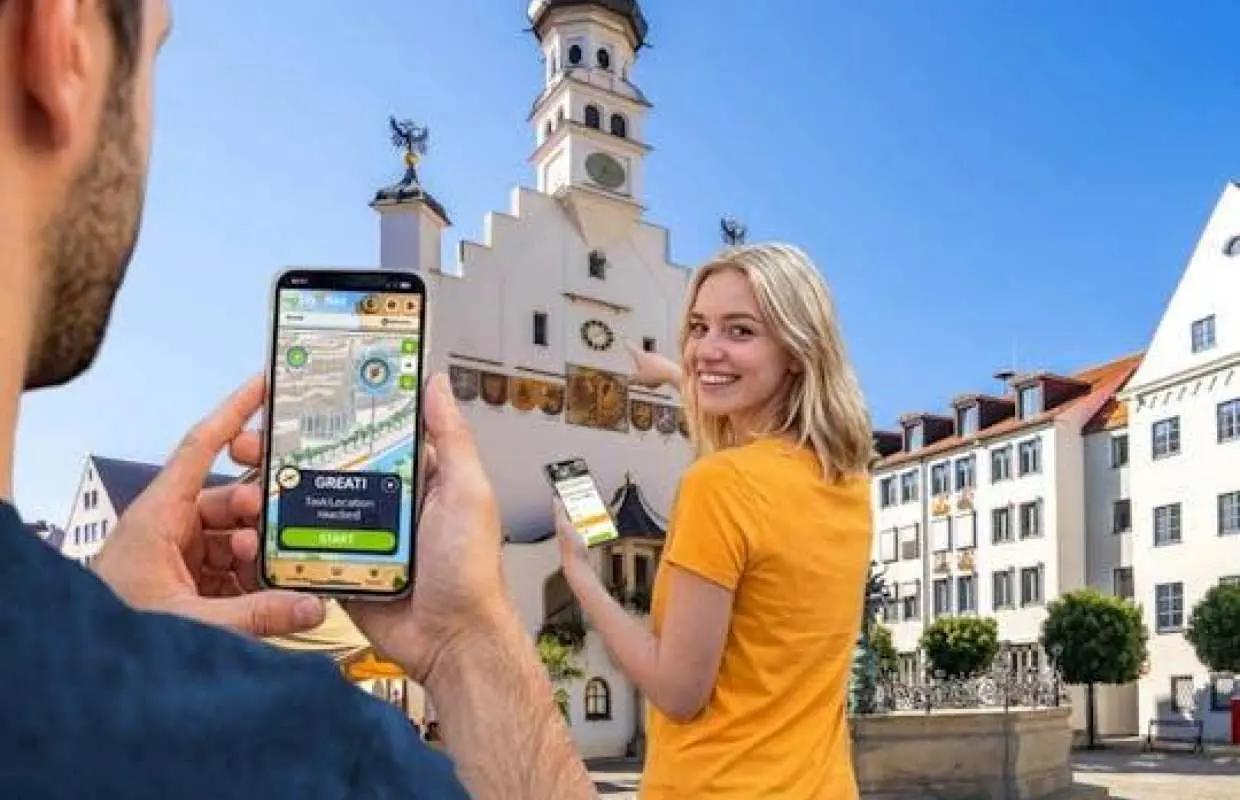 Self-guided digital scavenger hunt in Kempten