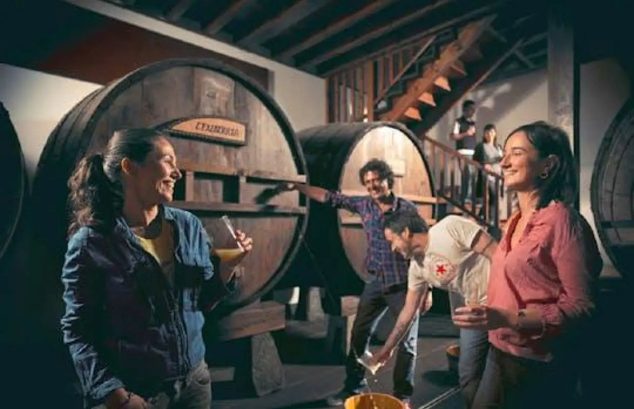 Cider house tour in San Sebastián