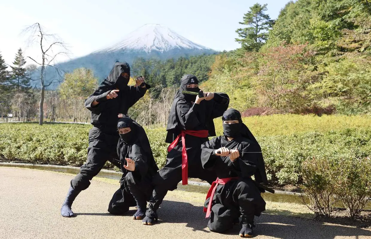 山梨富士山 忍野忍者村通行手形門票