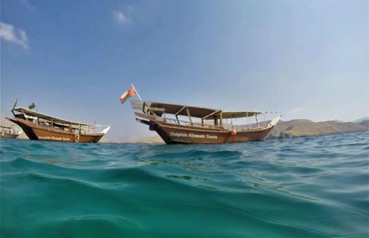 Private full-day dhow cruise from Khasab