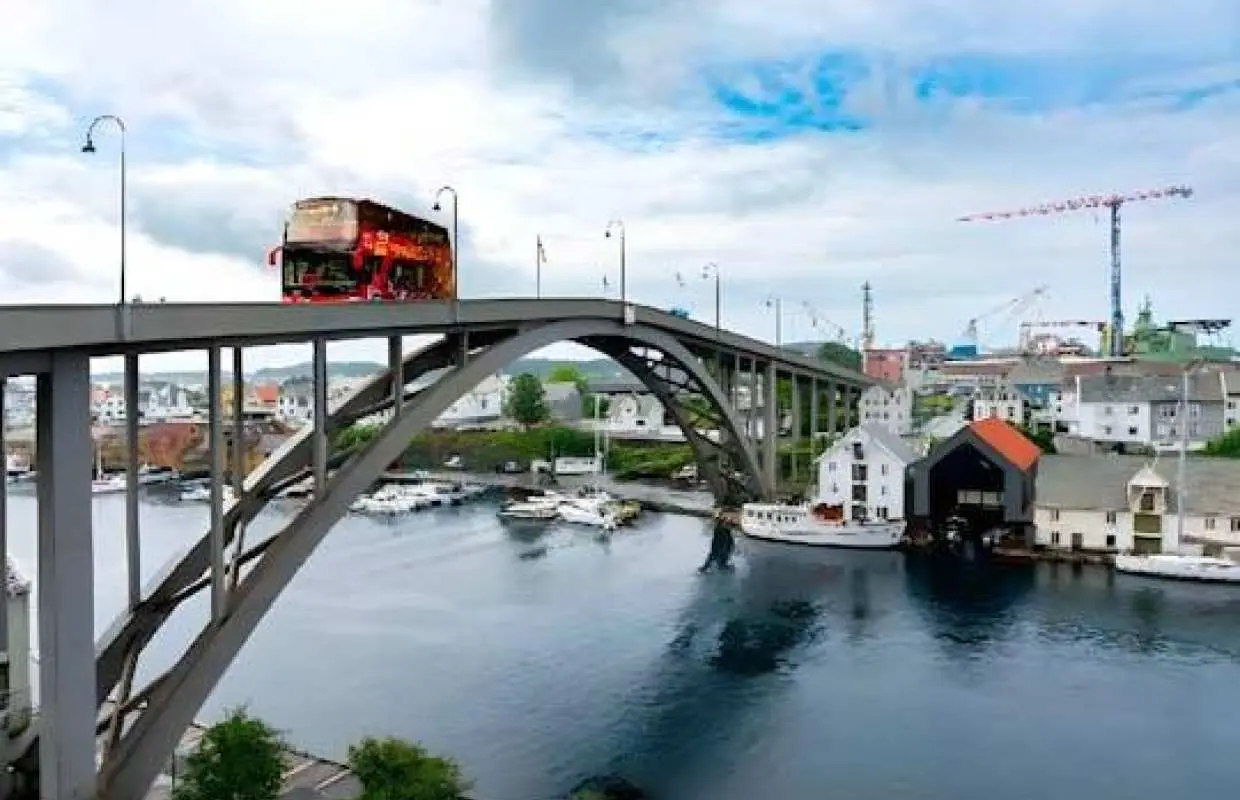 Vé xe buýt Hop-On Hop-Off tại Haugesund