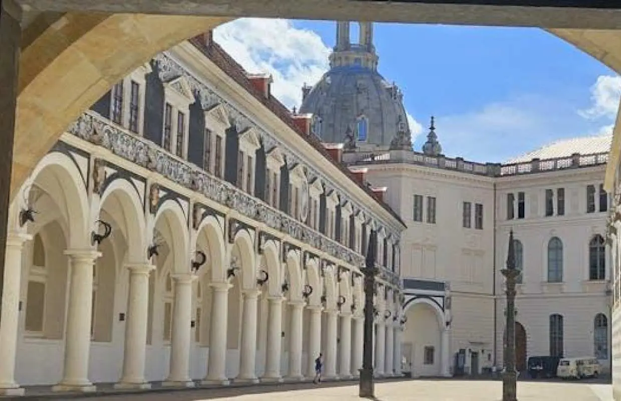Small-group walking tour of Dresden