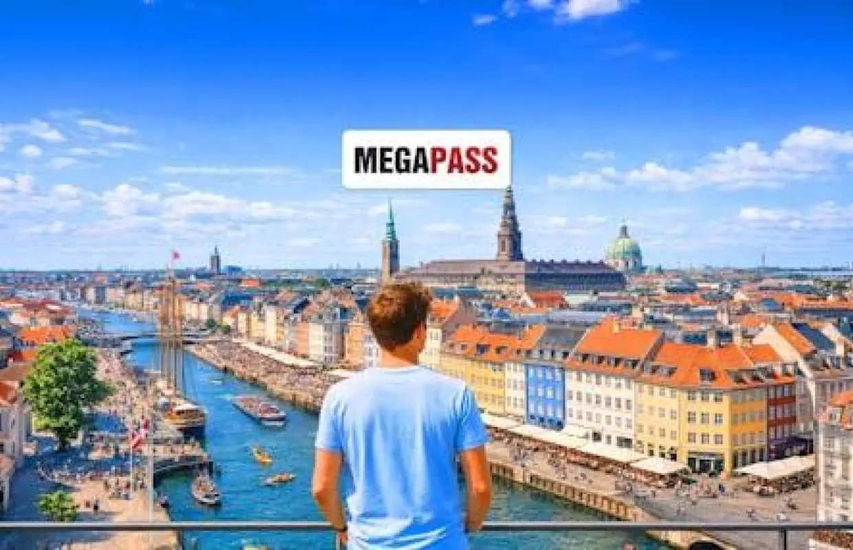 Copenhagen Pass with hop-on hop-off bus, cruise, and Tivoli Gardens