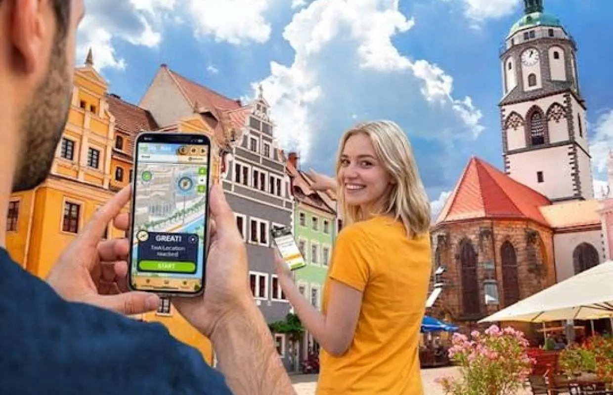 Self-guided digital scavenger hunt in Meißen