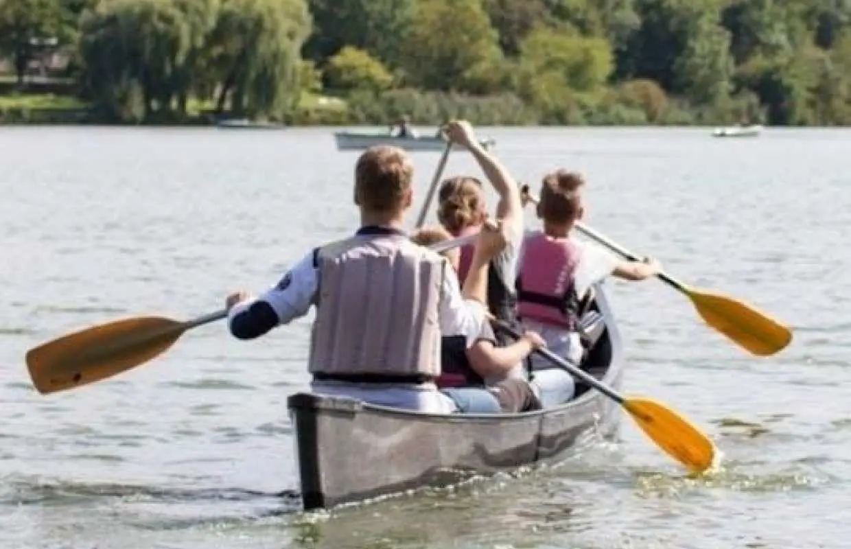 Canadian canoe rental in Stuttgart at the Neckar river