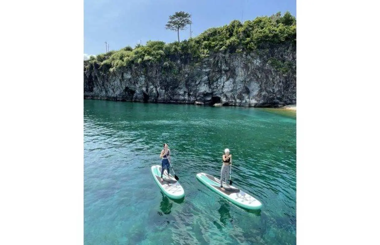 【期間限定】7月25日～スタート！八丈島の青い海で大人気のSUP体験！