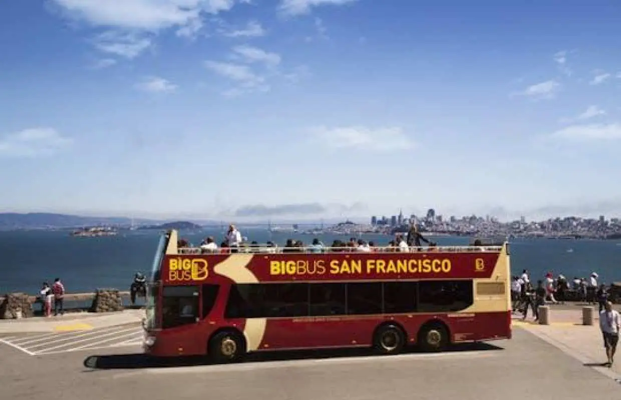 Big Bus tour of San Francisco