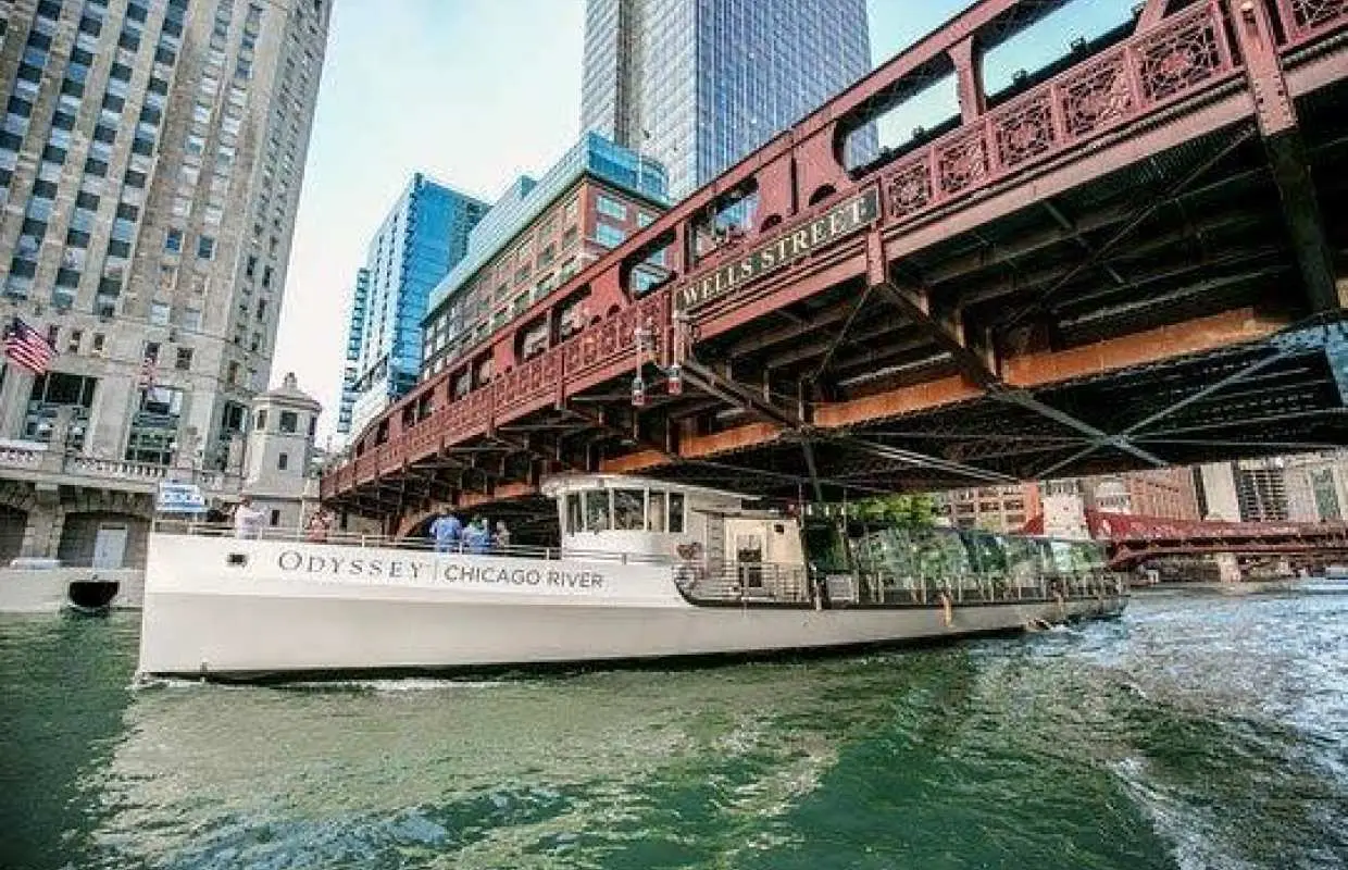 Odyssey Chicago river architectural lunch cruise