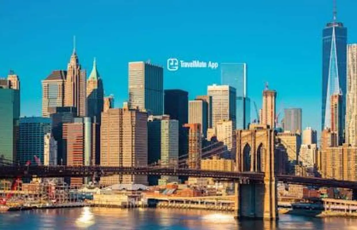 New York audio guide with TravelMate app