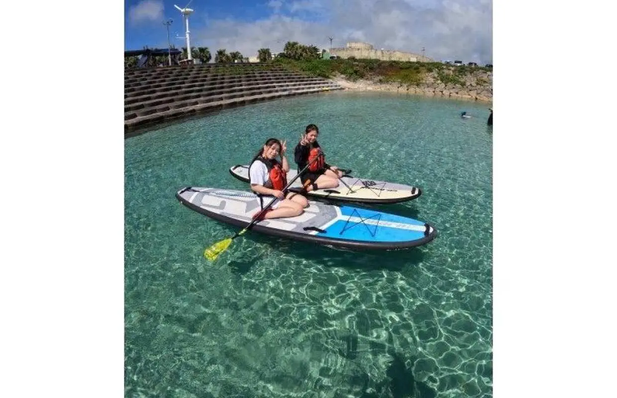美ら島海道を冒険しよう！初心者大歓迎！初めてのSUP体験！