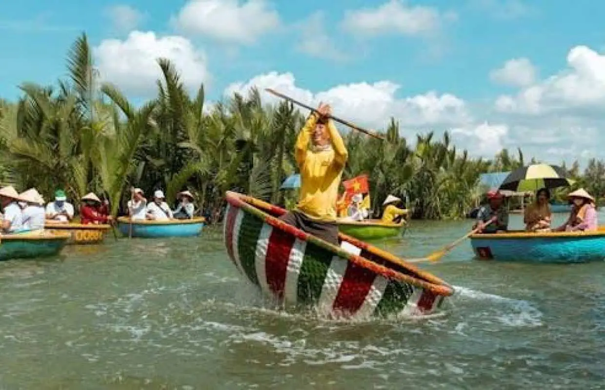 My Son Holyland and Coconut Jungle Eco Tour from Hoi An