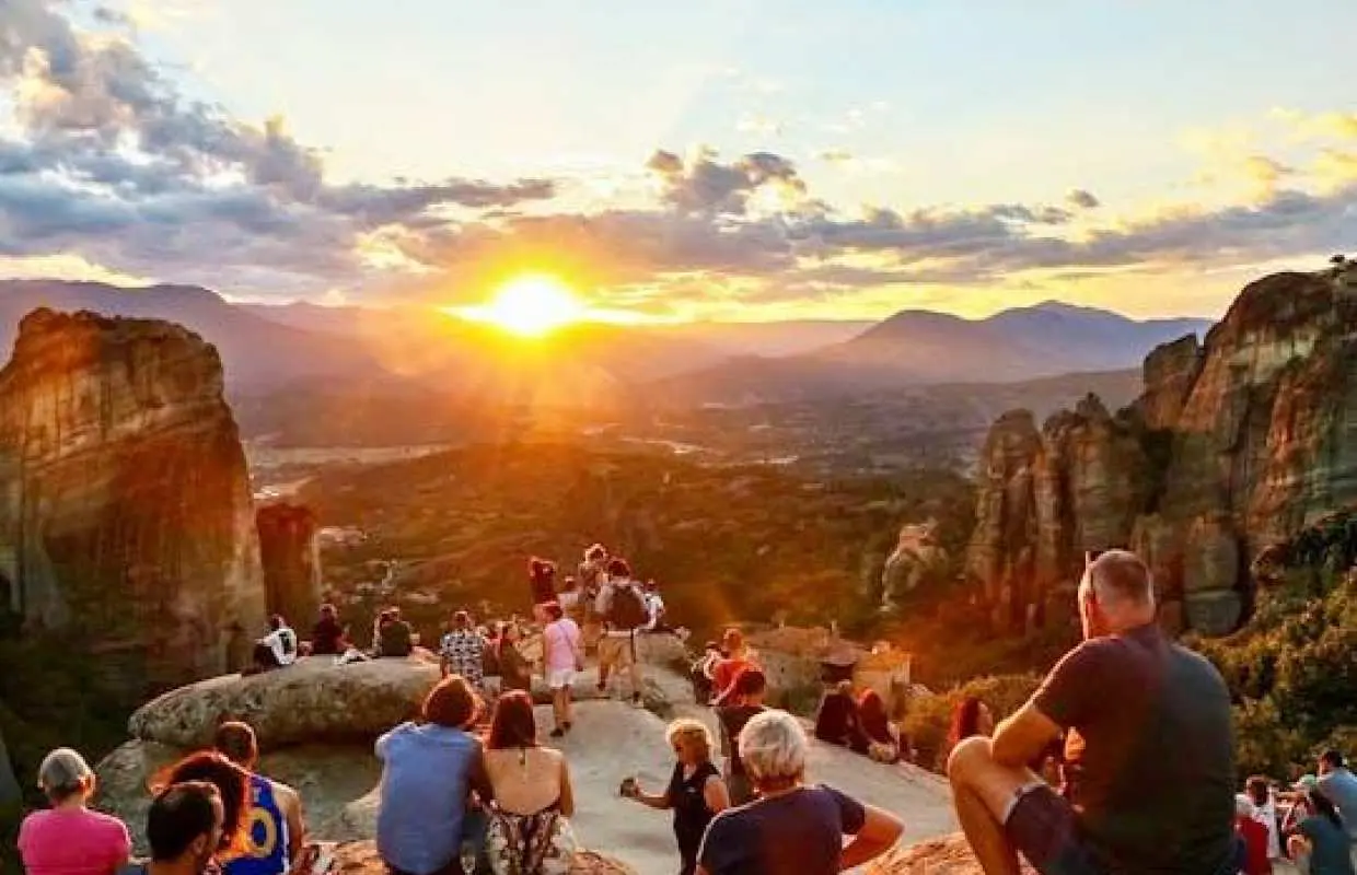 Majestic Sunset Meteora tour from Kalampaka  Small-group tour