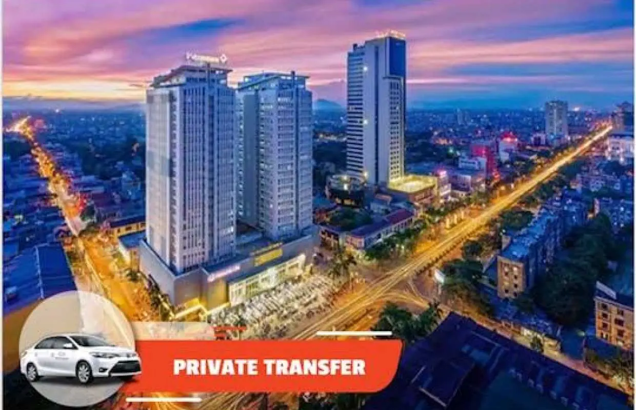 Private transfer between Vinh Airport and Vinh City Center