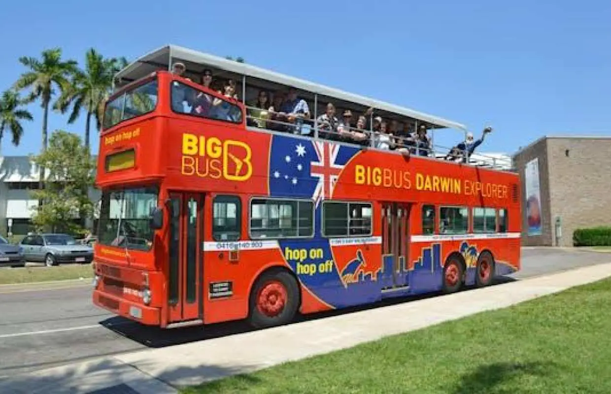 Big Bus tour of Darwin