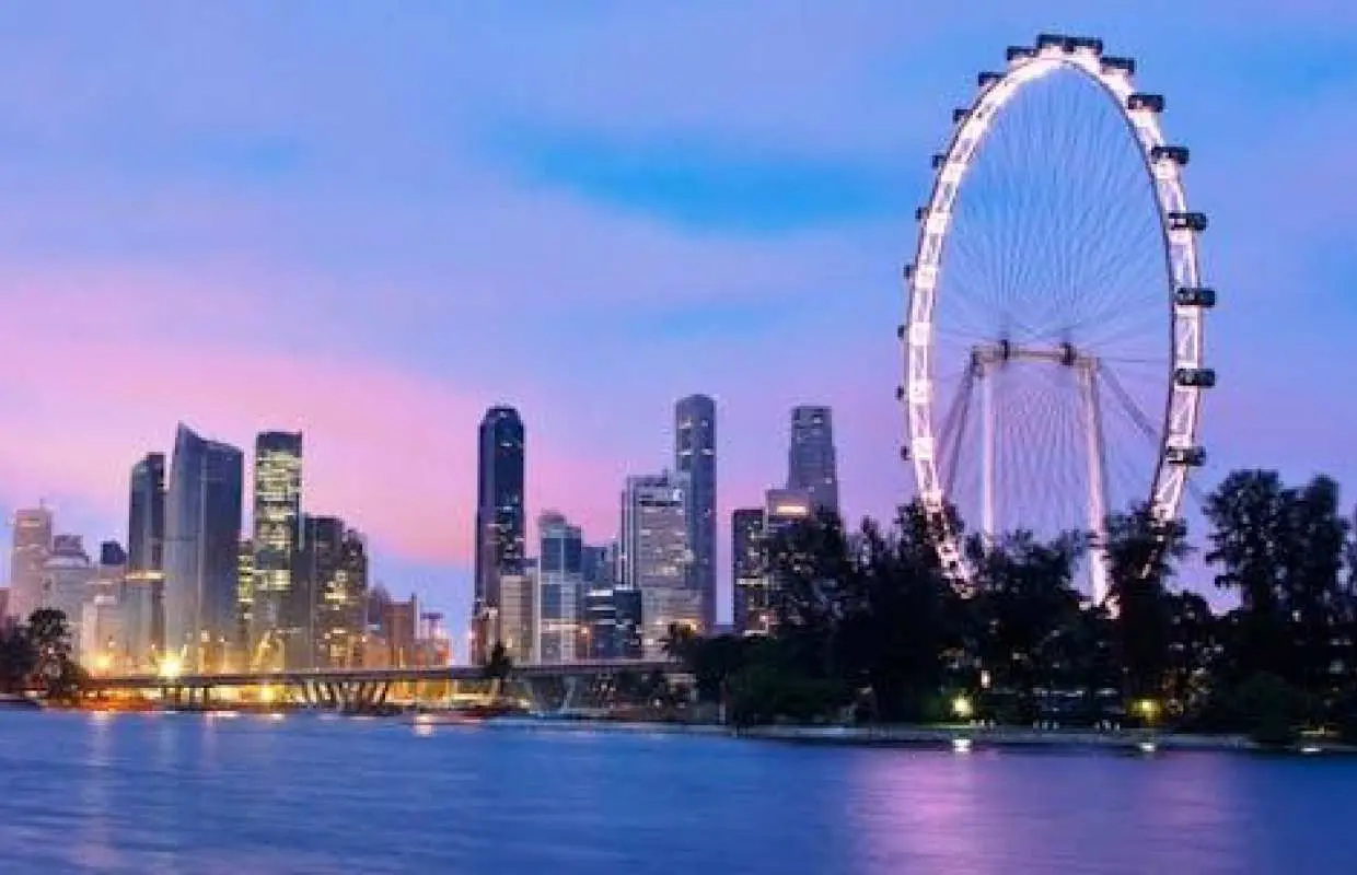 Singapore Flyer observation wheel and Time Capsule entry tickets