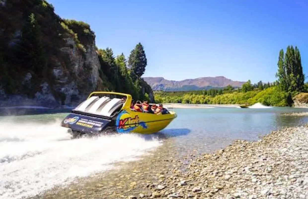 Queenstown 1 hour Jet boat ride on the Shotover and Kawarau Rivers
