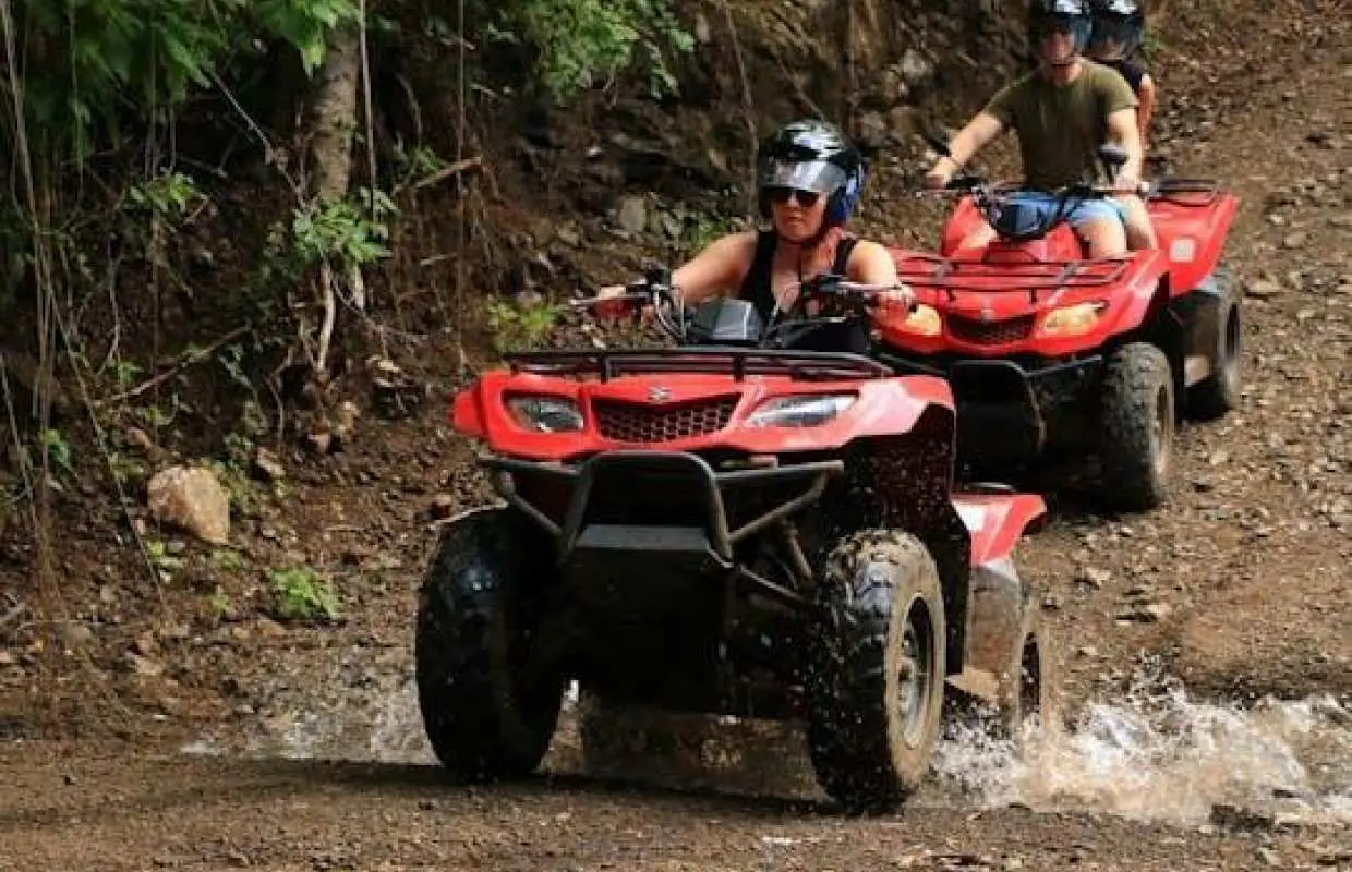 One-hour Diamonte Eco Park single quad bike tour