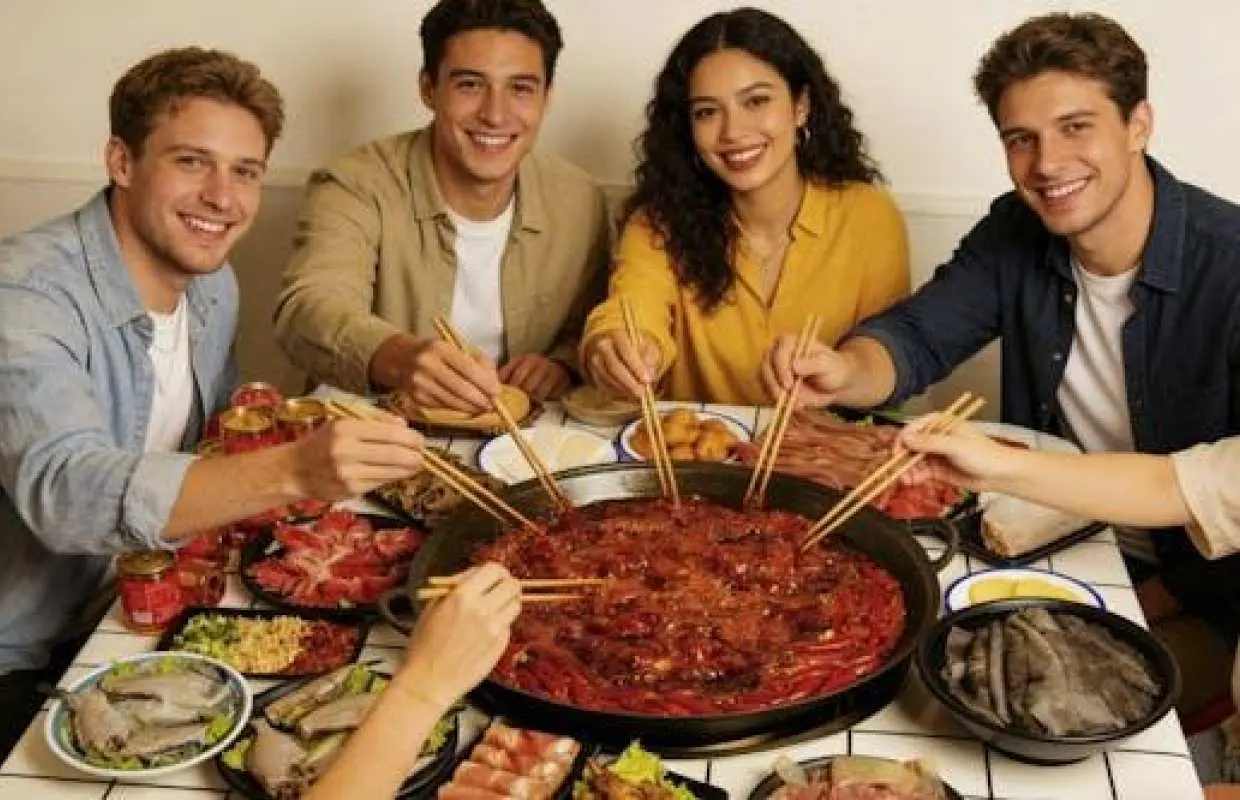 Chengdu private evening tour with hot pot dinner