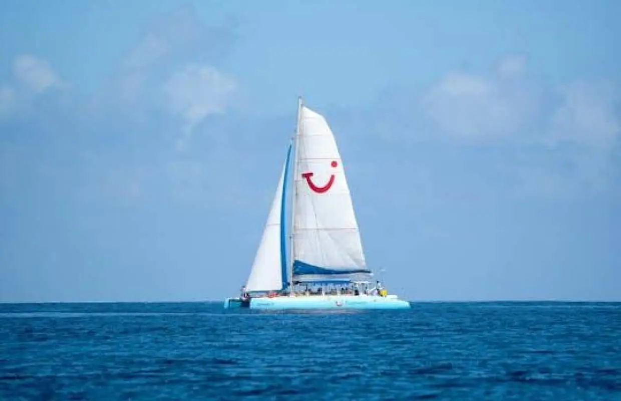 Kos catamaran cruise with swim stops and lunch without transport
