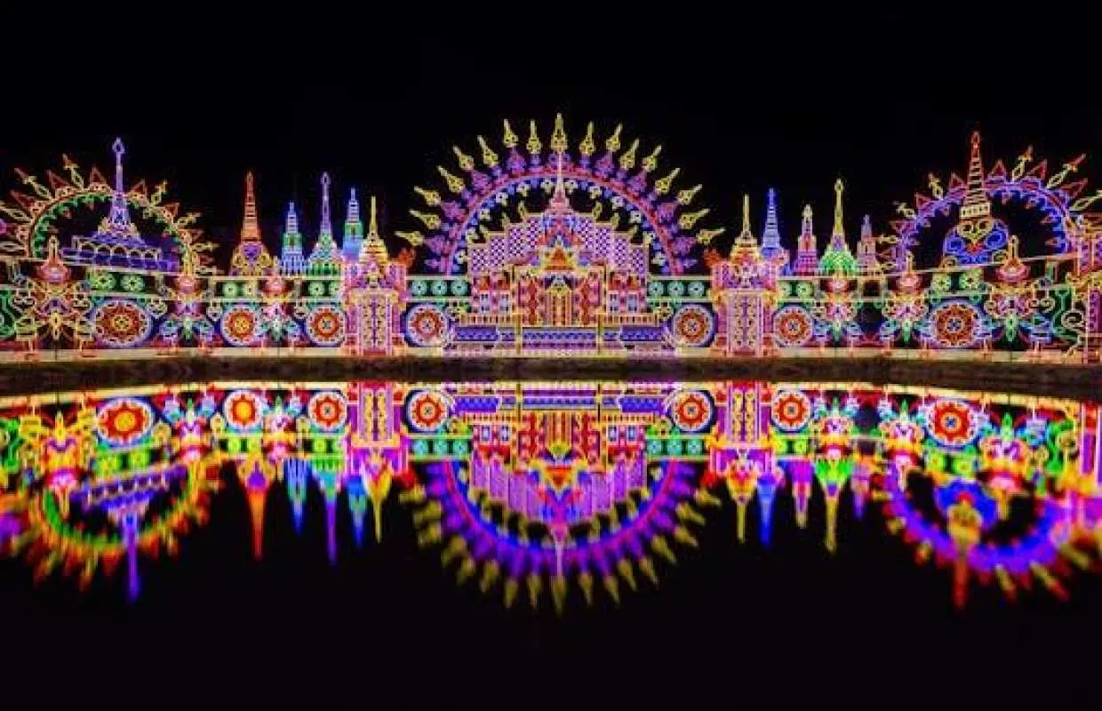Phuket's Carnival Magic Park from Khao Lak