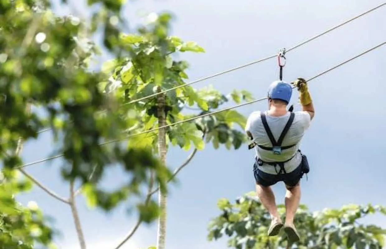 Erawan Patong Seaview Zipline experience