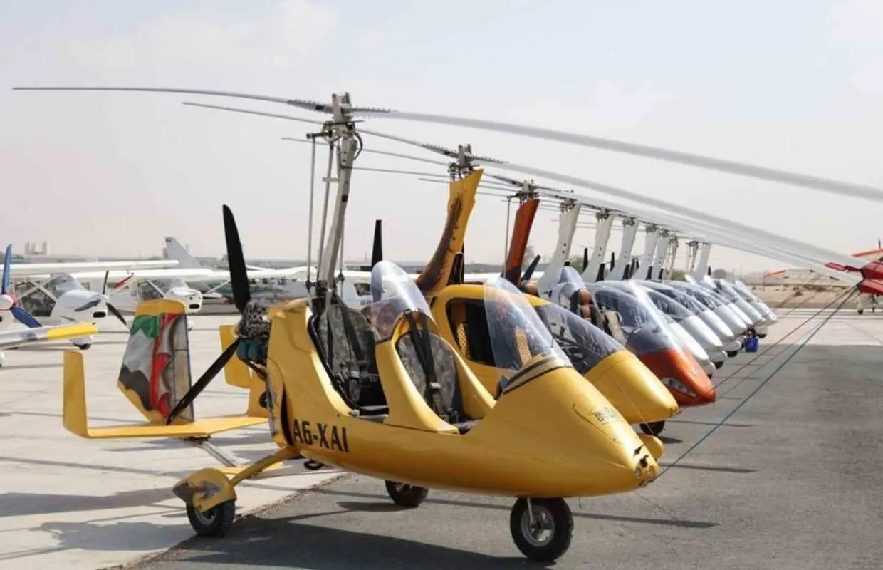 Ras Al Khaimah: Gyrocopter Flight over Desert and Beaches｜United Arab Emirates