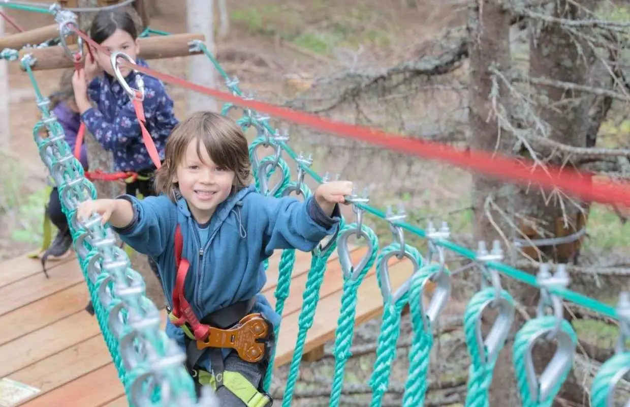 Percé: Folies Boréales – Treetop Adventure Course｜Canada