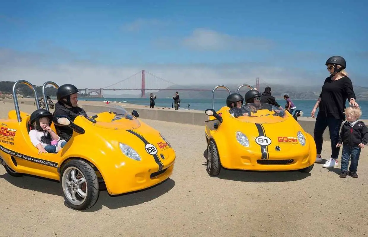 San Francisco: 3-Hour Early Bird GoCar Tour｜United States