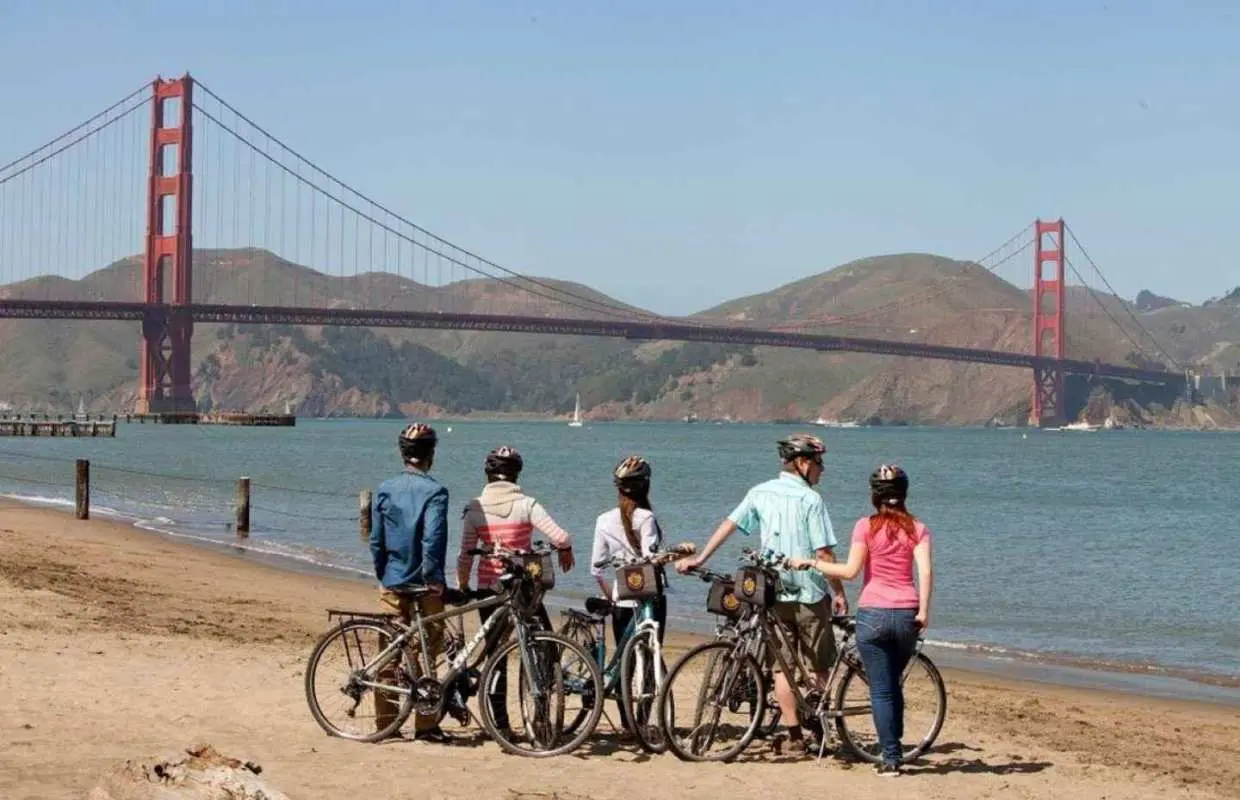 San Francisco: Marina Waterfront Self Guided Bike Rental｜United States