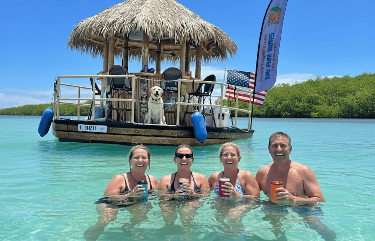 Florida Keys: 1.5-Hour Tiki Fun Cruise｜United States
