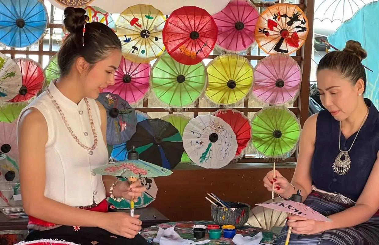 Chiang Mai Family Adventure: Dino World & Umbrella Crafting | Thailand