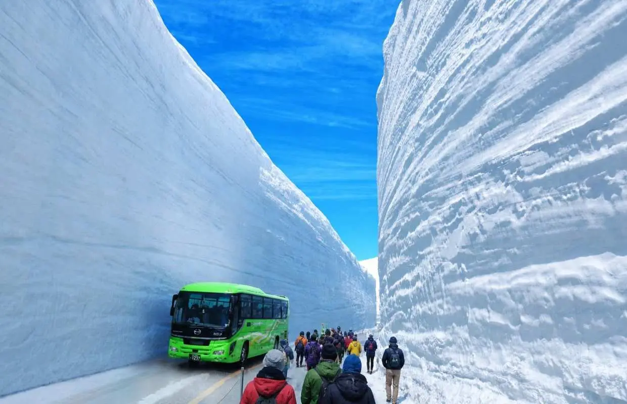 立山黑部2日遊｜大雪壁、白川鄉、飛驒高山｜大阪、名古屋出發