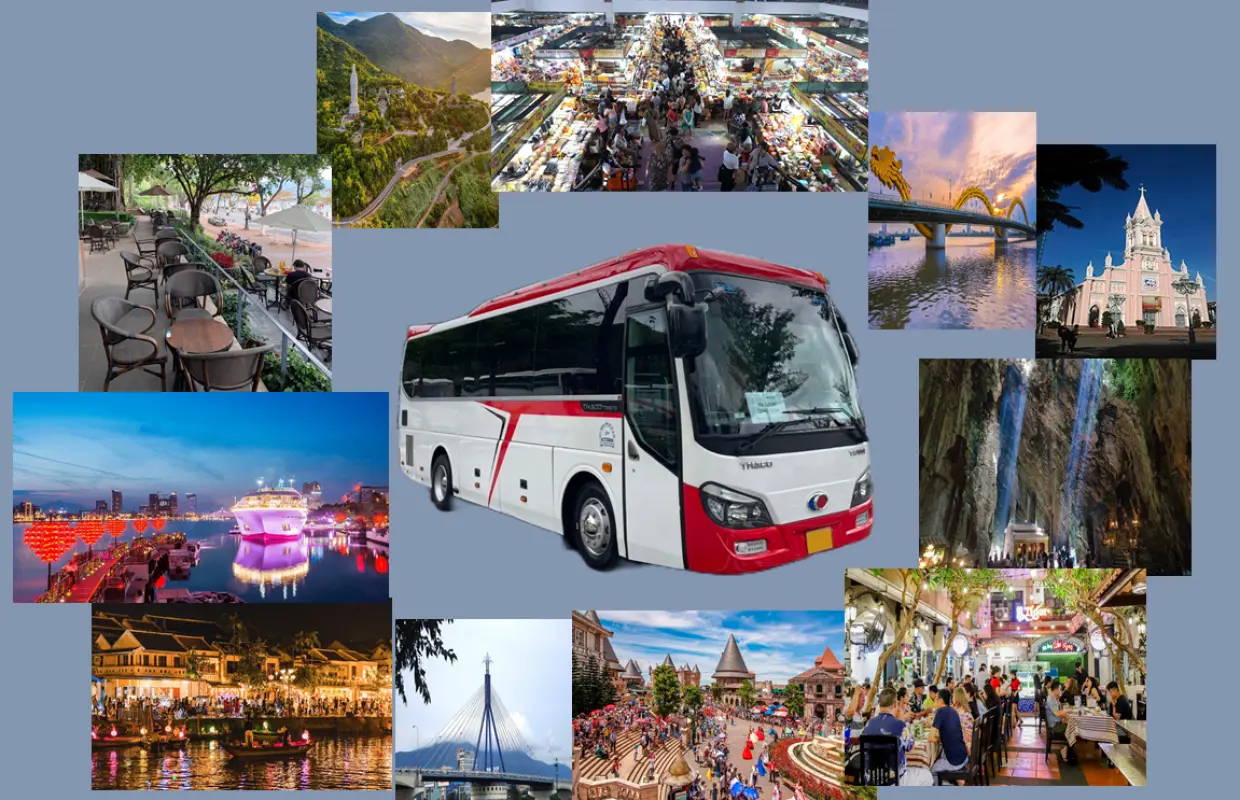 Big Car 29 SEATER Charter Options  | private charter | Vietnam
