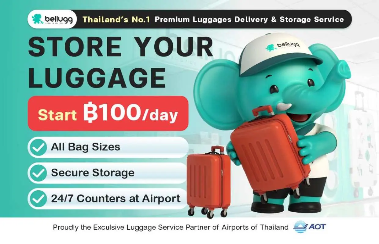 Luggage Storage at Don Mueang Airport (DMK) | Thailand