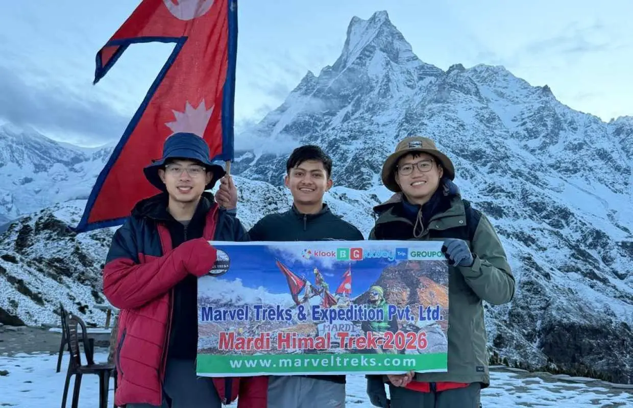 尼泊爾 | 馬爾迪希瑪爾健行 – 5 天 | 從博卡拉出發