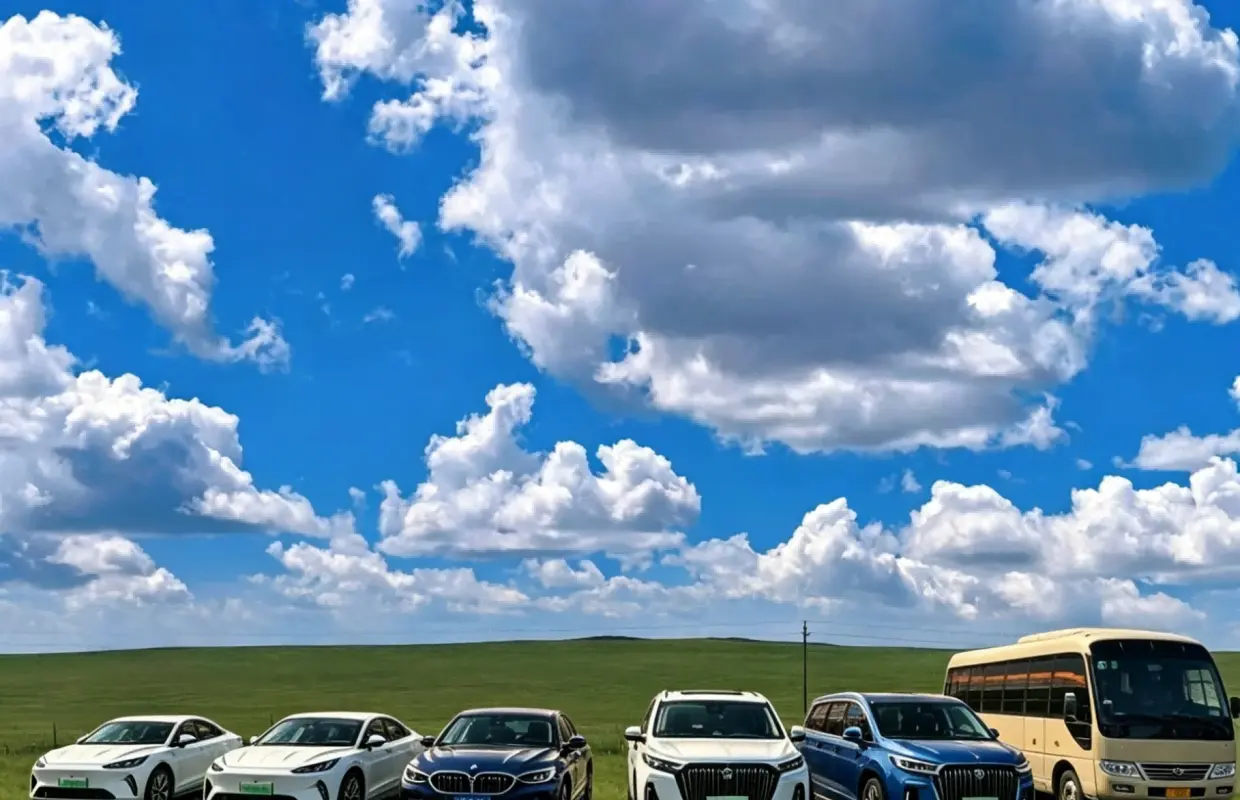 3-Day Private charter car of Xilamuren Grassland, Hasuhai Lake, and Wuta Temple in Hohhot (Chartered Car)