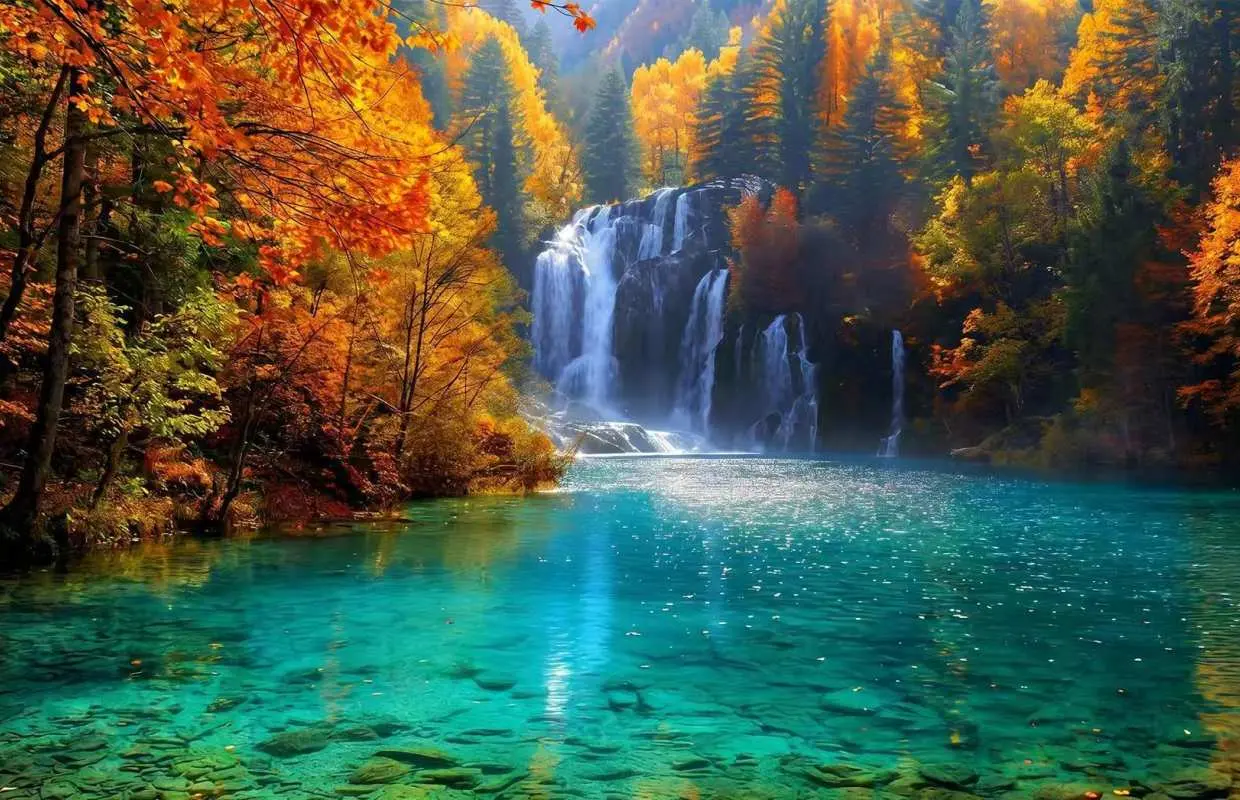 Jiuzhaigou 1.5-Day Semi-Independent Tour, Aba Prefecture, Sichuan, China | [Round-trip High-Speed ​​Rail / English Assistance / 4-Star Accommodation]