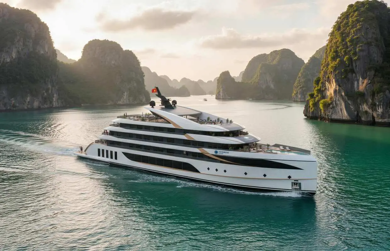 Victorious Luxury Cruise: 2 Days 1 Night Exploring Sung Sot Cave & Ti Top Island