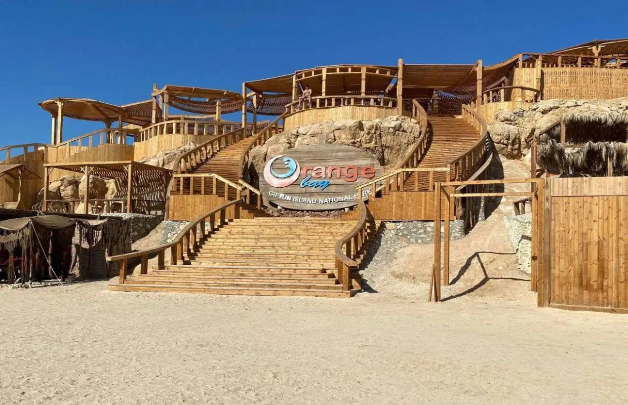 Orange Bay Hurghada Trip by Boat With Snorkeling and Lunch
