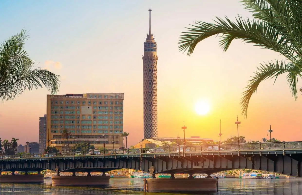 Cairo Tower Tour With Nile Felucca Ride and City Views