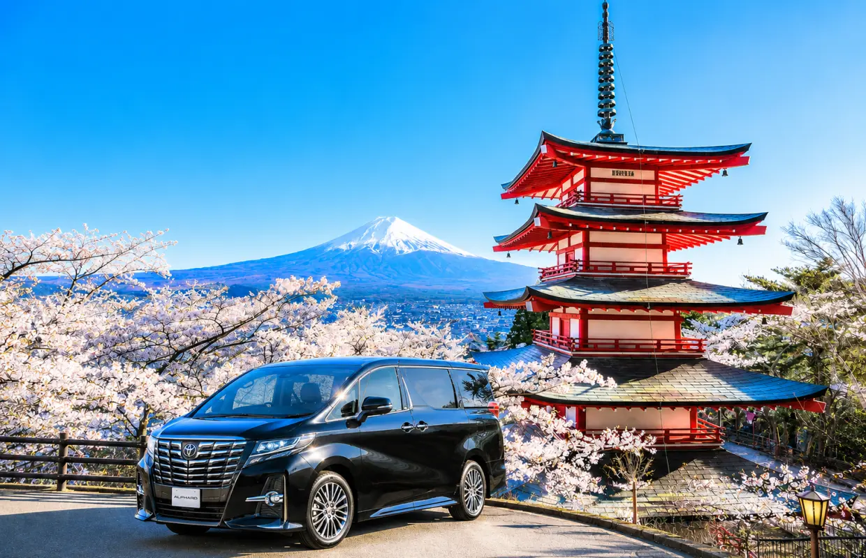 【專享包車】 東京市區/富士山/箱根/鎌倉/伊豆/日光/輕井澤/成田機場接送|客製化包車自由行