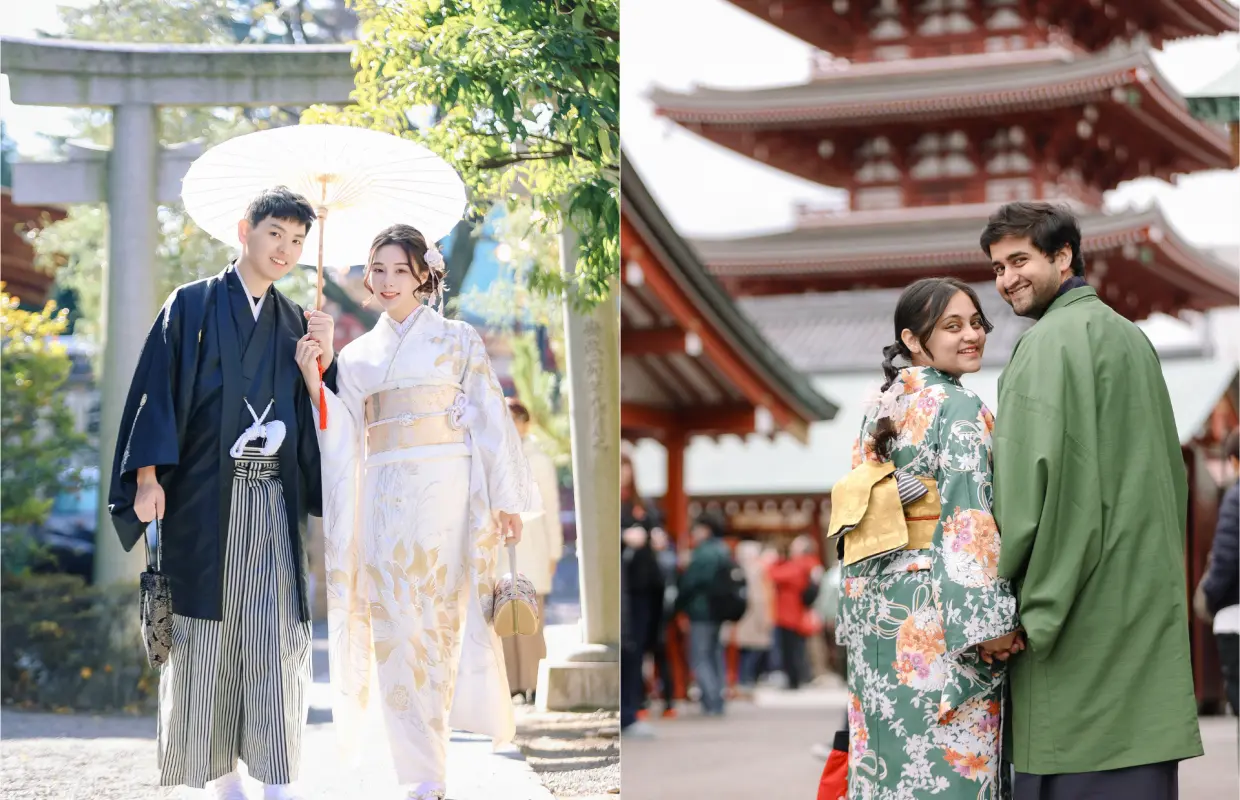 日本東京 | 淺草和服租賃體驗、攝影及化妝 | 提供英文及中文服務 | 愛與服愛和服[淺草總店]