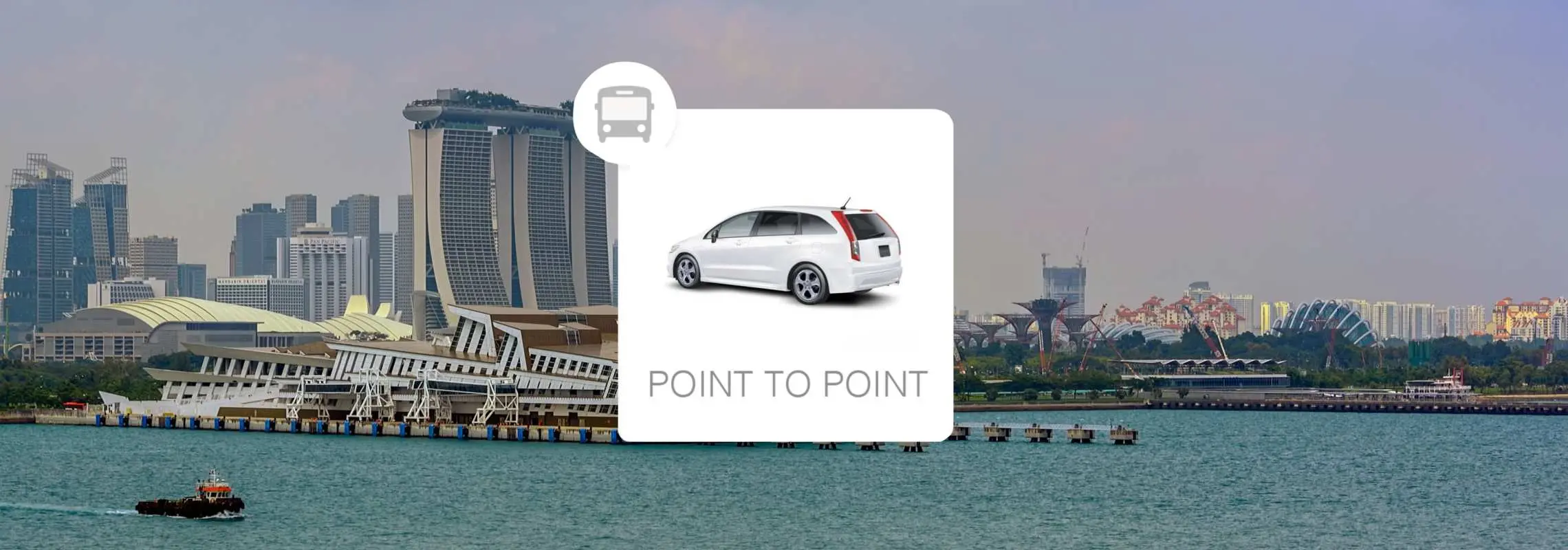 Private Transfer between Hotel/Residence in Singapore to Marina Bay Cruise Centre