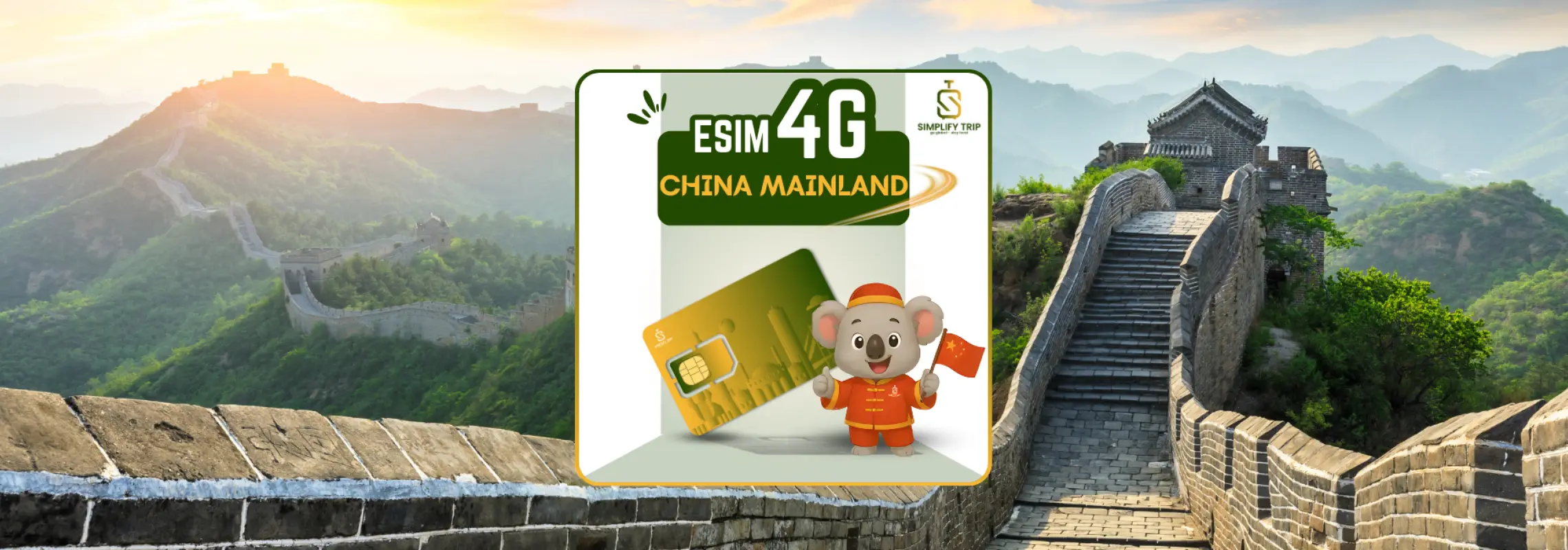 中国4G每日/无限流量eSIM（无需VPN）