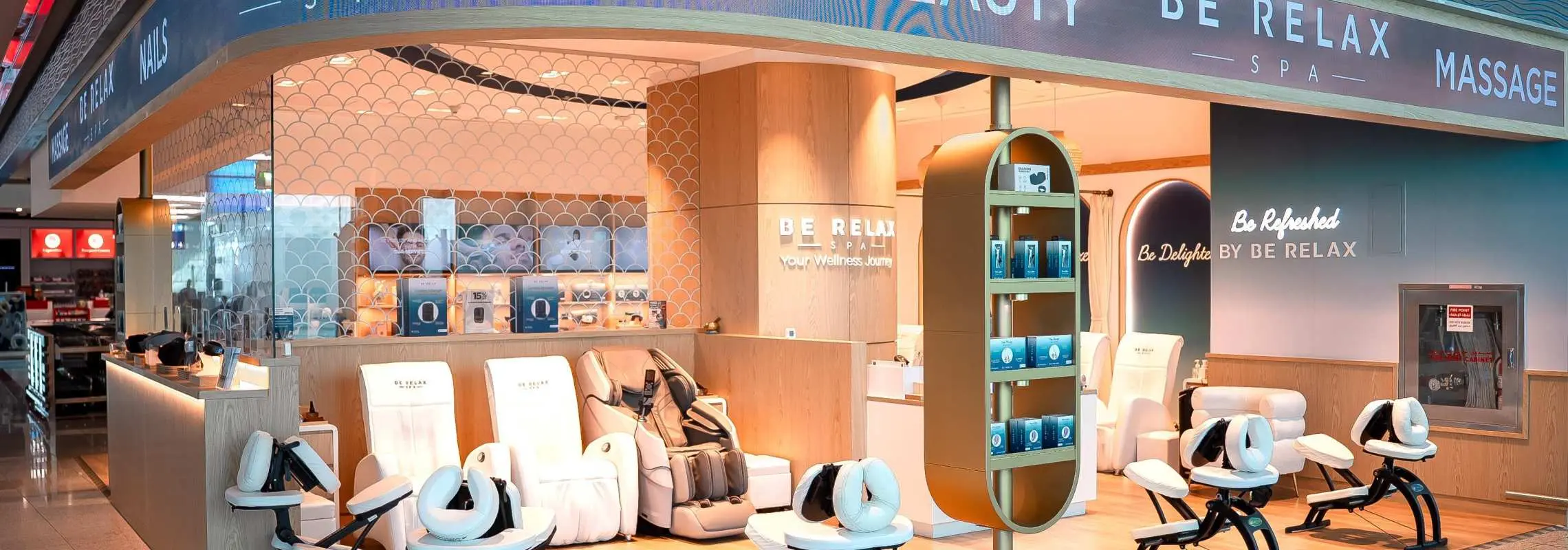 杜拜國際機場(DXB) | Terminal 3 | BE RELAX SPA  A23 | 貴賓室服務