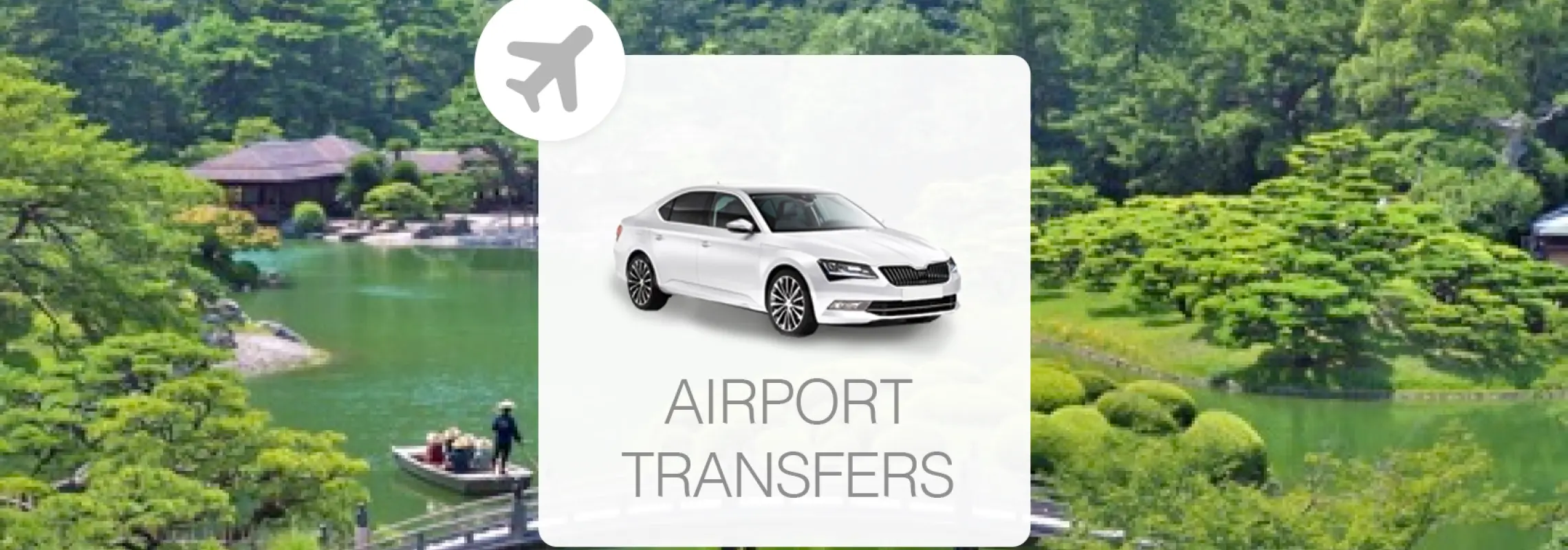 Takamatsu, Japan | Transfers from Takamatsu International Airport (TAK) to Takamatsu city and surrounding areas | Airport private tour transfers