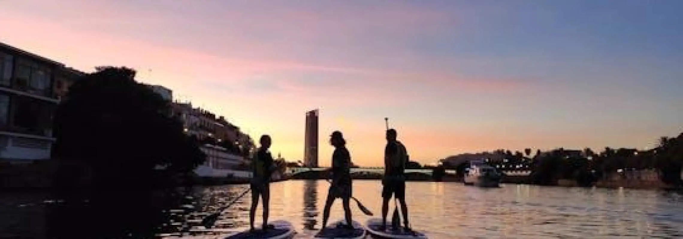 90-minute sunset SUP tour in Seville
