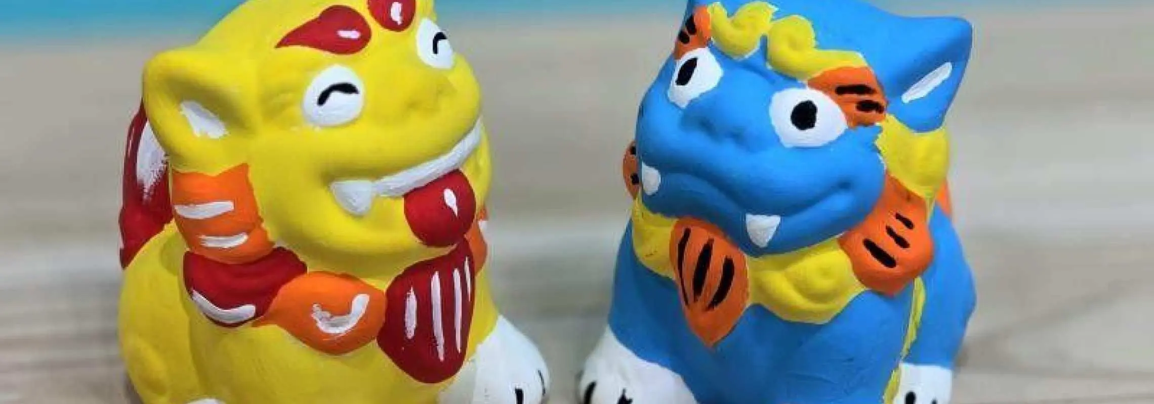 [Okinawa, Kokusai Street] Shisa painting experience [Most popular Shisa]! Recommended for families, school trips, and couples!